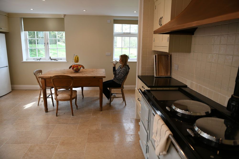 Farmhouse kitchen table