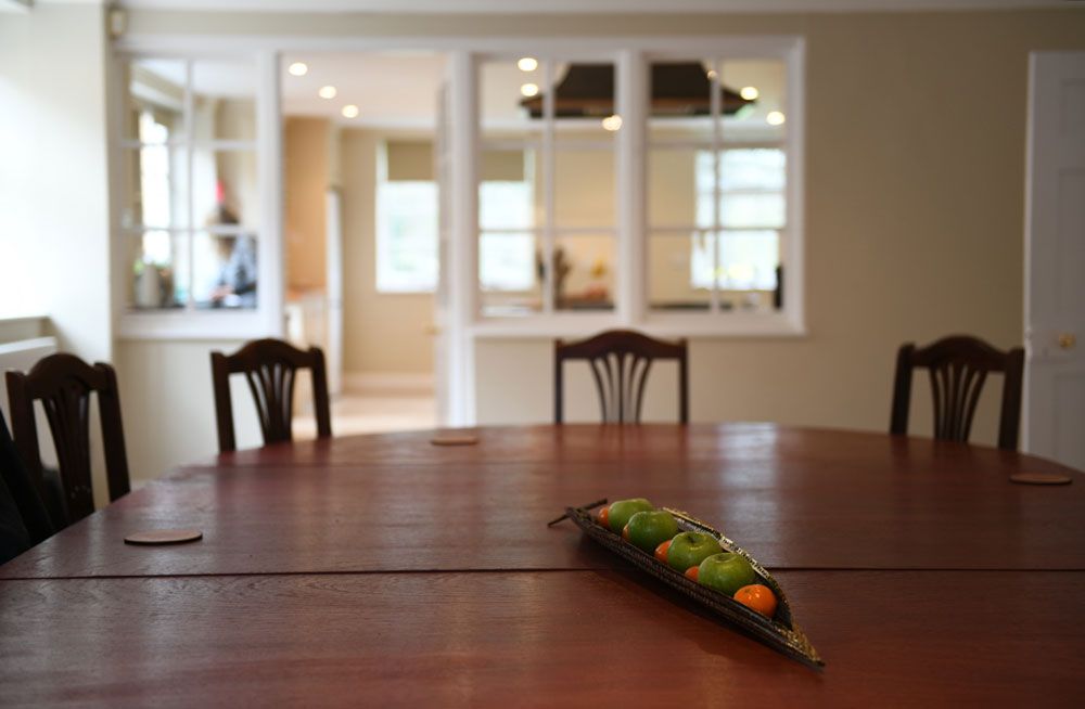 Fruit on the dining table