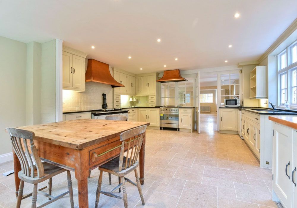 The farmhouse kitchen