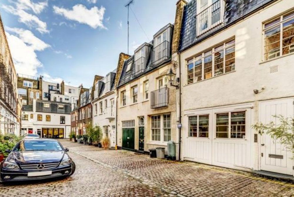 The mews house exterior